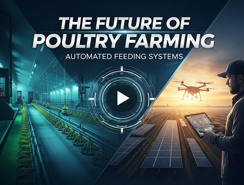 Automatic Poultry Feeding System, Poultry Farm Automation